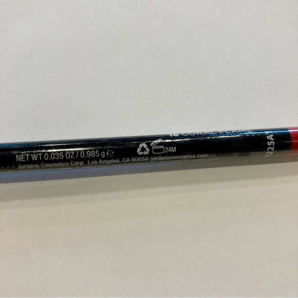 Jordana Lipliner Lip Liner Pencil #16 “Coral Flame” NOS SEALED - Picture 7 of 8